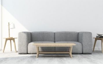 Salon w stylu soft living
