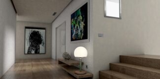 Jak optycznie skrócić przedpokój?