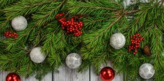 Co oznaczają bombki i łańcuch?